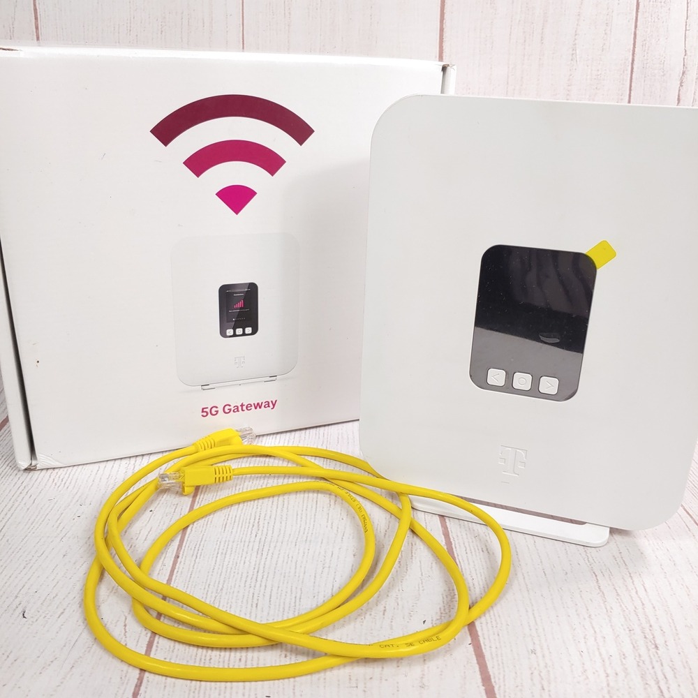 TESTED - T-Mobile 5G Gateway TMO-G4AR White - Home Internet Router WiFi 6
